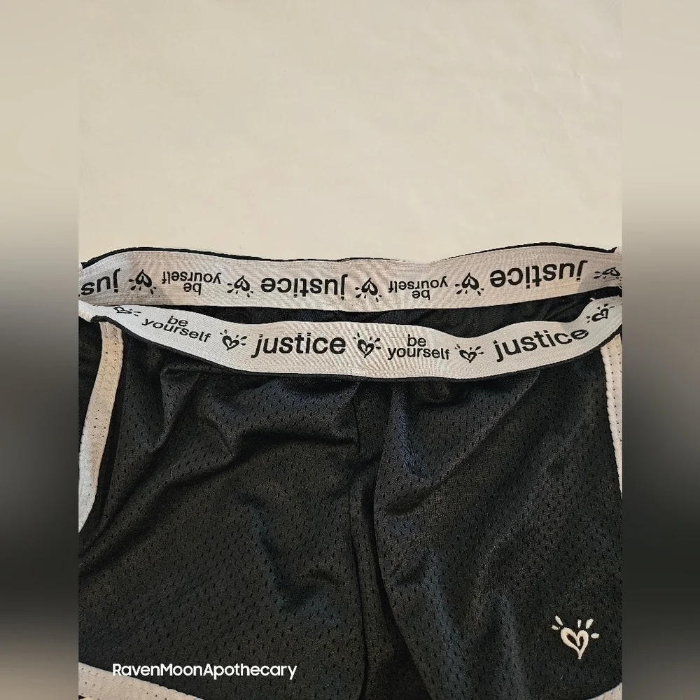 3/15$ Bundle Deal Justice Youth 16 Black Shorts